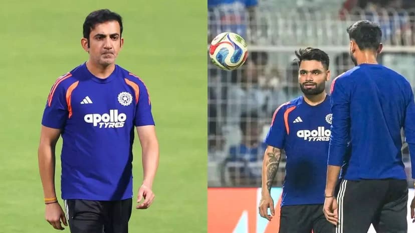 'It takes a lot of character': Gautam Gambhir backs Rinku Singh in emotional Team India huddle - Watch