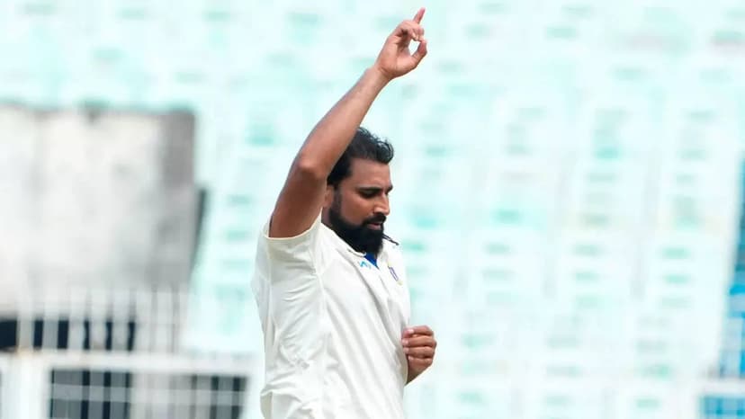Mohammed Shami Shines in Ranji Trophy Semi-Final