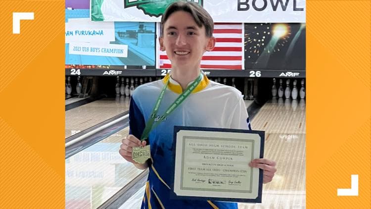 Brooklyn's Adam Cowper wins OHSAA D-II state bowling championship