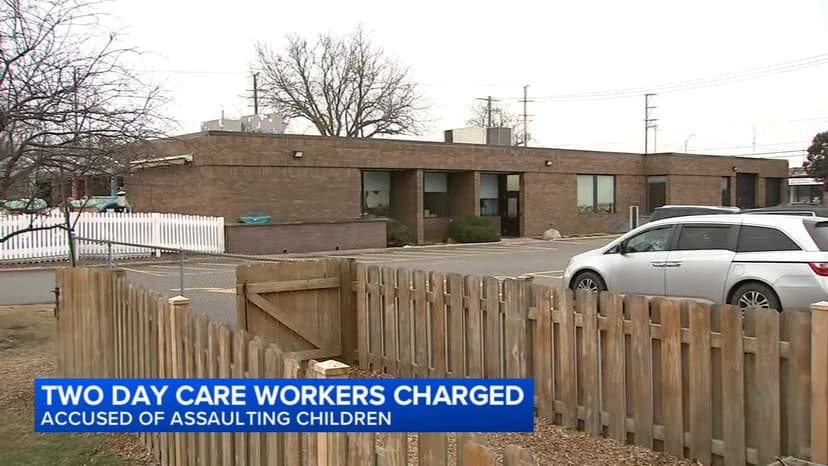 Day Care Workers Charged with Child Abuse in Des Plaines