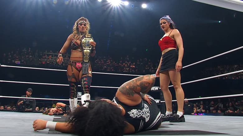AEW Women's Tag Title Match Ends In DQ