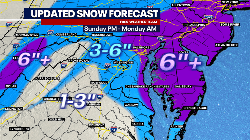 Historic Blizzard Forecast for Mid-Atlantic and Northeast