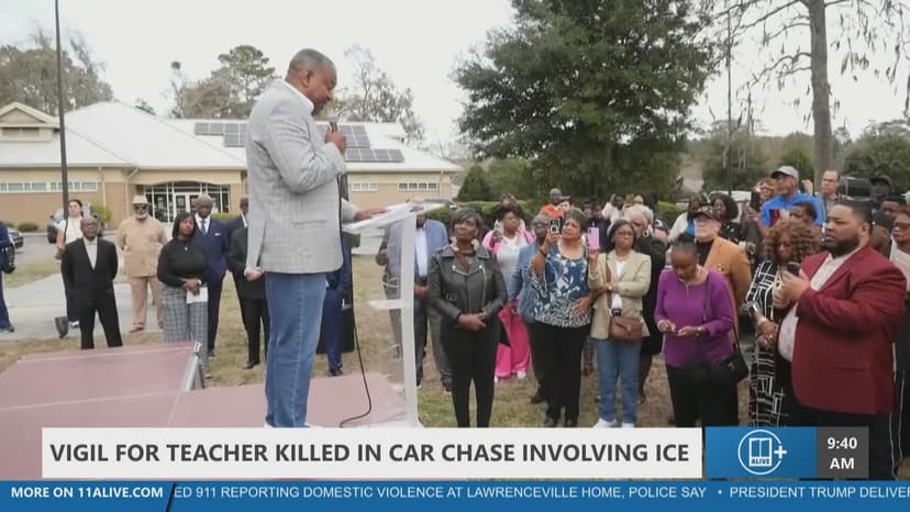 Protests Erupt After Teacher Killed in ICE-Involved Car Chase in Savannah
