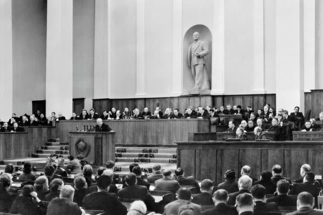 70 years ago, Khrushchev broke the USSR’s silence on Stalinism. Meduza explores what the ‘Secret Speech’ revealed about Soviet terror — and what it left unsaid.
