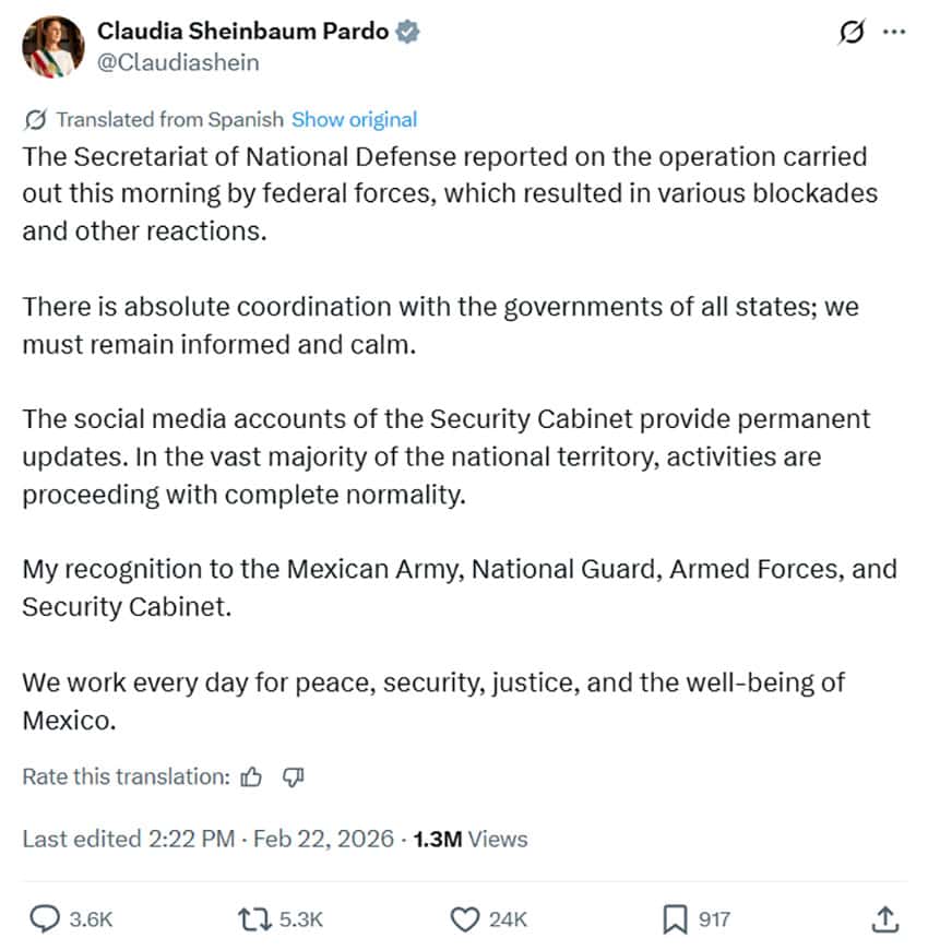 State of Emergency in Mexico: Air Traffic Disrupted