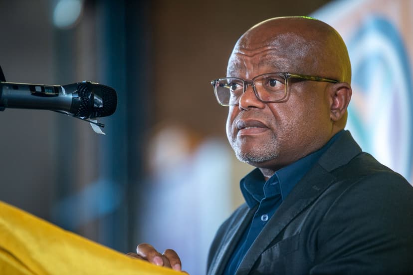 Morero jokes about no-confidence motions at Mosiuoa Lekota memorial