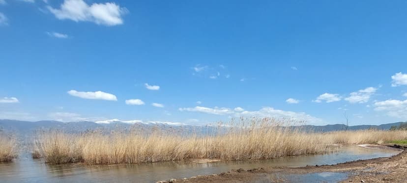 Sunny with Moderate Clouds in Skopje, North Macedonia