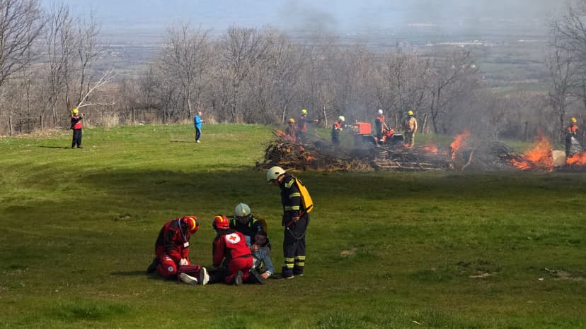 North Macedonia civil protection exercise marks World Civil Protection Day