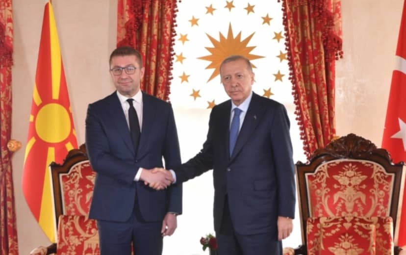Turkish President Erdoğan to Visit North Macedonia, Announces PM Mickoski