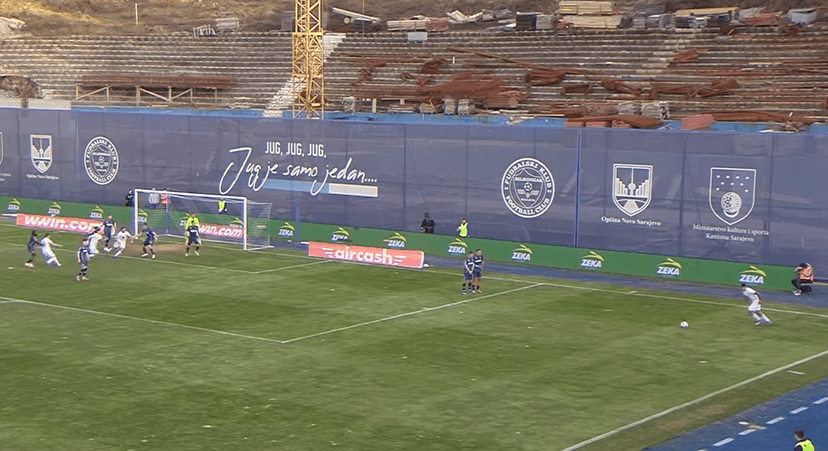 Colombian defender with Macedonian passport scored a great goal in the BiH derby (VIDEO)