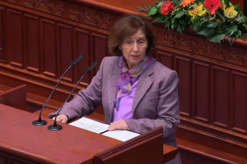 Macedonian President Expresses Concern Over Violence Against Women