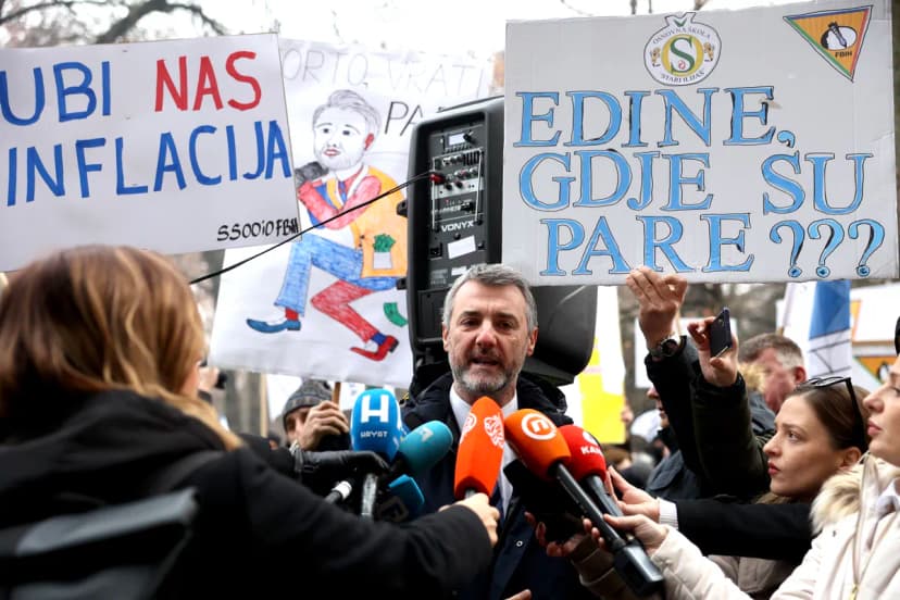 Bosnian Trade Unions to Decide on Protests After March 9 Meeting