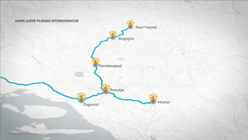 Bosnia and Herzegovina's Gas Interconnection Project with Croatia Advances