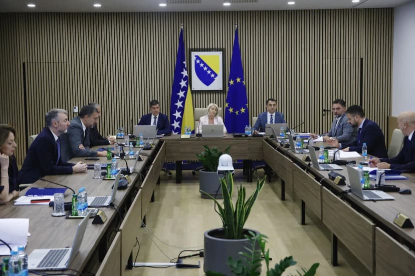 BiH Council of Ministers meets today: Numerous items on the agenda, EU Growth Plan also considered