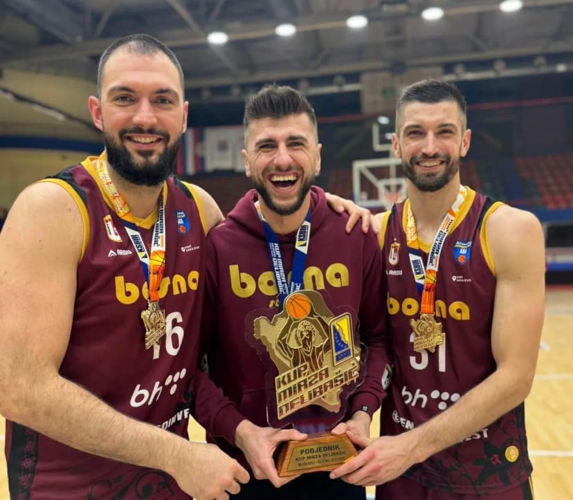 Bosna Basketball Club Wins BiH Cup 'Mirza Delibašić'
