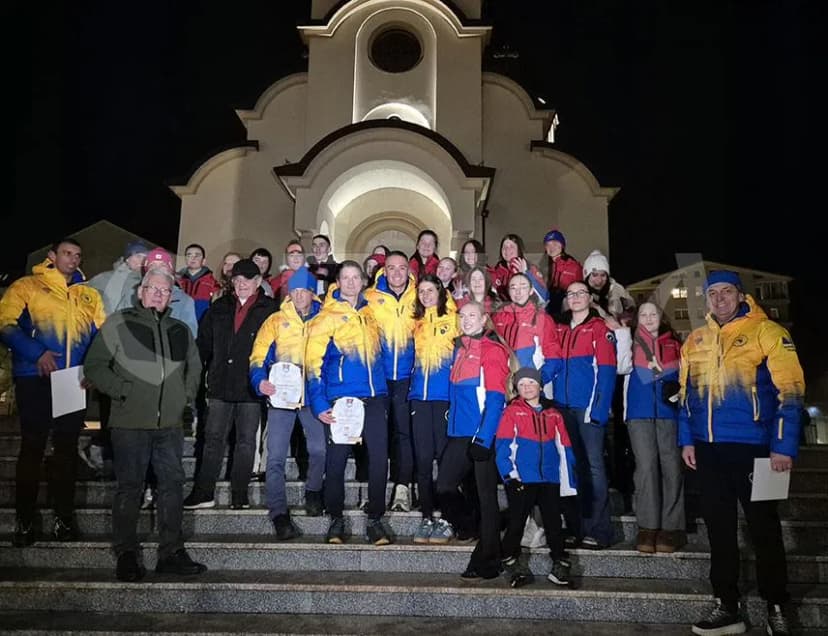 Bosnian Olympic Athletes Receive Festive Welcome in Pale