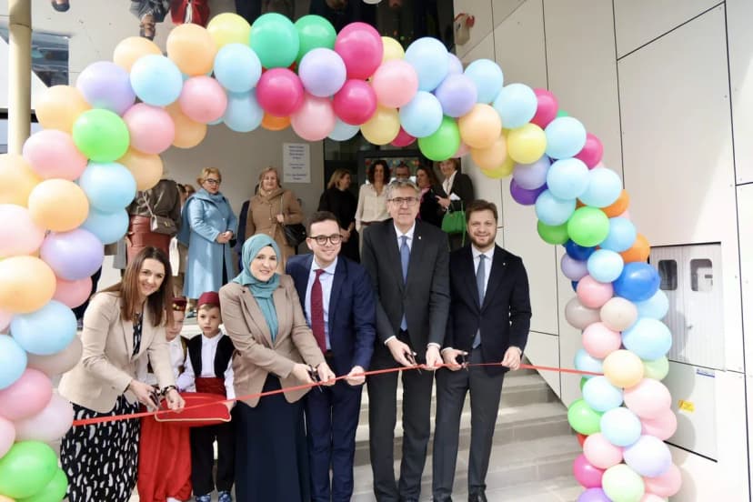 Sarajevo Kindergarten Reopens After Renovation