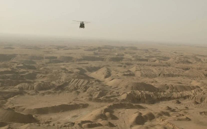 Exclusive from Independent Arabia: "Foreign forces" landed in the Najaf desert, USA and Israel suspected