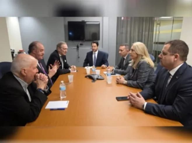 Bosnian Presidency Member Željka Cvijanović Meets Jewish Organizations in US