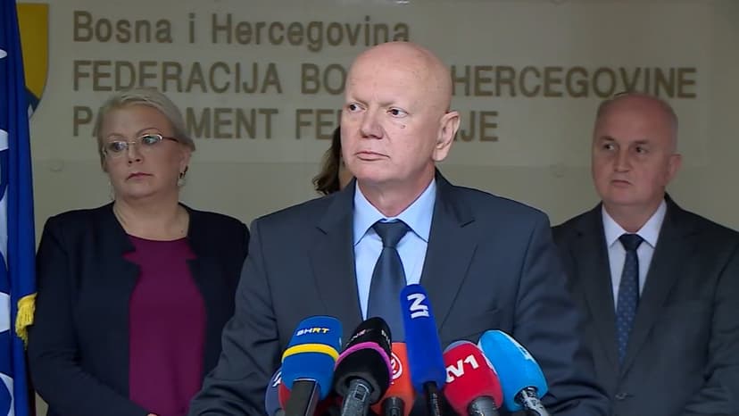 Naša stranka Calls for Removal of Mladen Bošković in FBiH Parliament