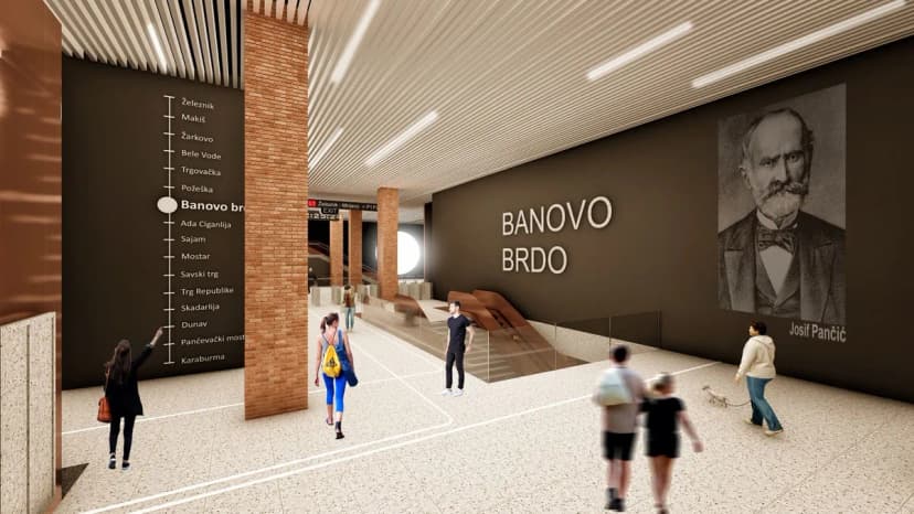 Belgrade Metro Station Construction to Begin in Open Excavation