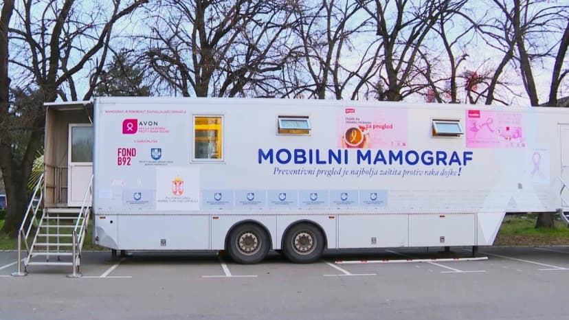 Mobile Mammography Unit Deployed in Lučani for Free Screenings
