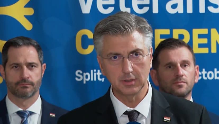 Croatian PM Plenković Responds to President Milanović on Military Industry Cooperation