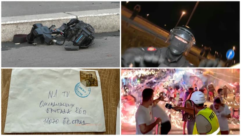 International Federation of Journalists Reports Most Attacks on Journalists in Serbia