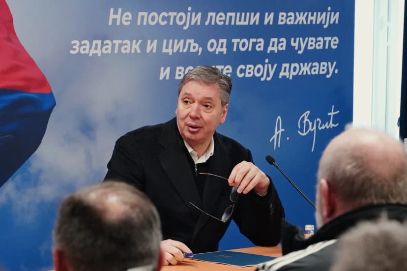 Serbian President Vučić's Political Reality Show and Public Appearances