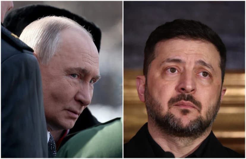 Kako su četiri godine rata promenile Putina i Zelenskog