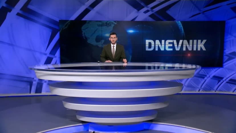 N1 Serbia Evening News Broadcast