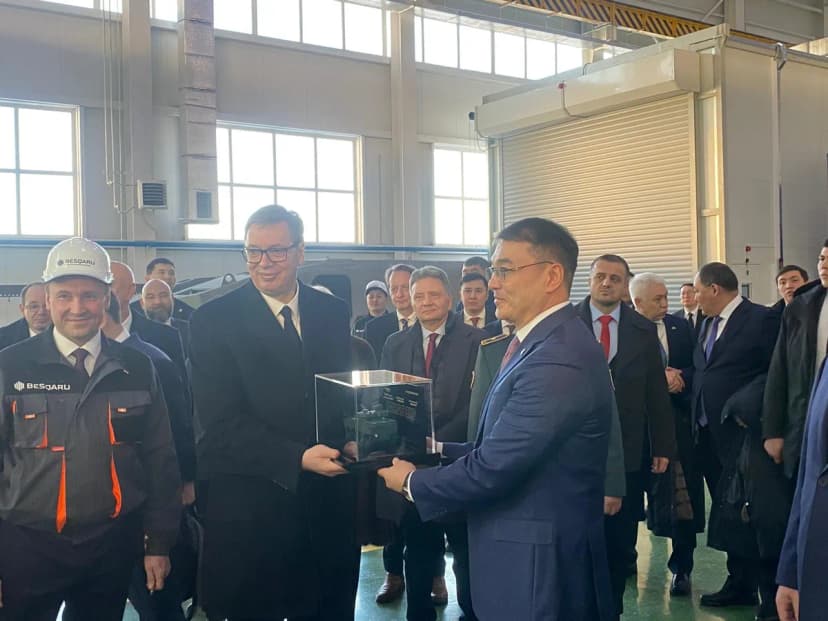 Serbian and Kazakh Officials Sign Cooperation Documents