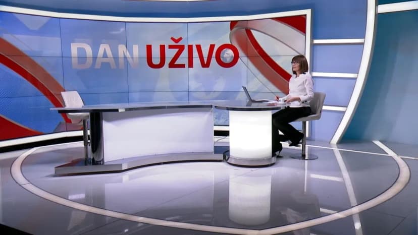 N1 Serbia Broadcasts 'Dan uživo' Program