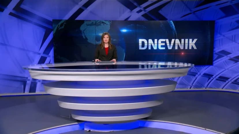 N1 Serbia's main news broadcast