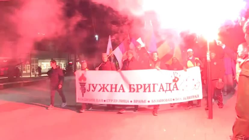 Gathering in Bujanovac Welcomes Walkers from Vranje