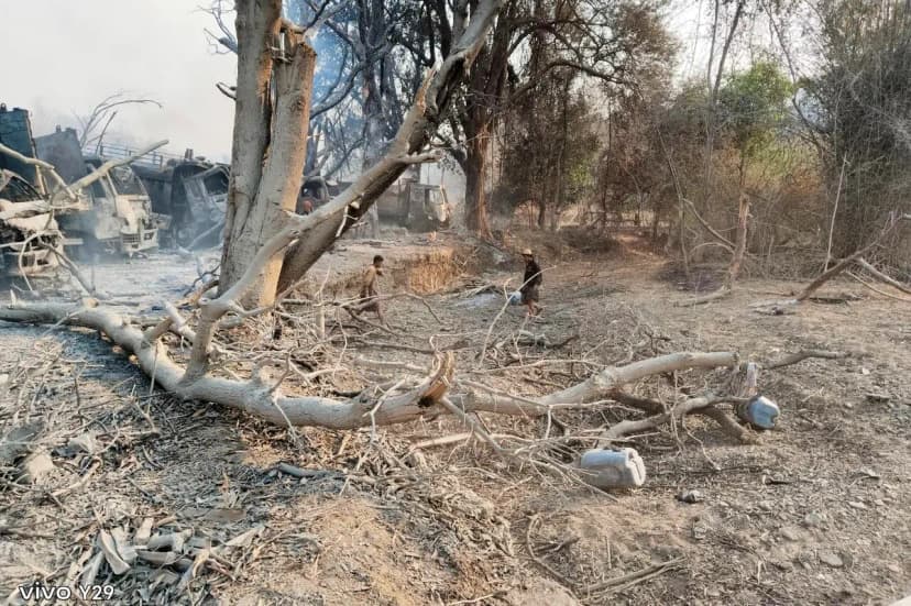 Over 20 people killed in military attacks in Myanmar