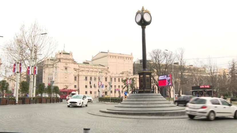 (VIDEO) Belgrade clock on Republic Square still broken, now without hands