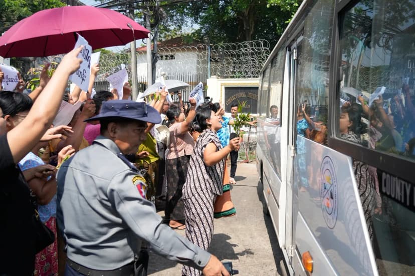 Vojna vlada u Mjanmaru odobrila amnestiju 10.000 zatvorenika - ali ne i za zbačenu liderku