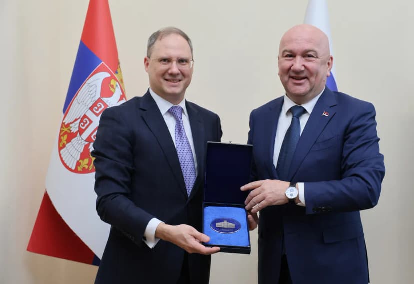 Minister Popovic with Gruzdev: Serbia needs Russia’s cheapest gas and oil