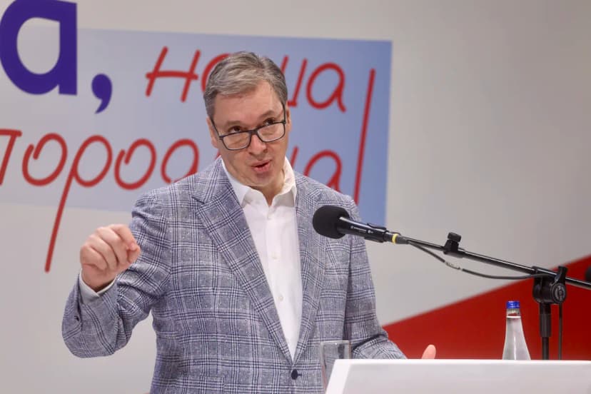 Vucic in local election campaign: He claims that he builds roads, promises money for church