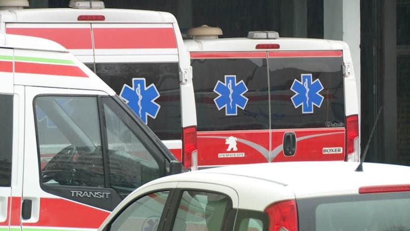 Multiple Traffic Accidents and Wet Roads in Belgrade