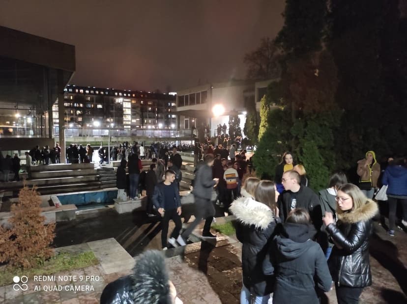 Student Protests and Arrests in Serbia