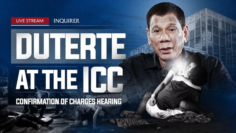 ICC Confirmation of Charges Hearing for Former President Duterte Begins