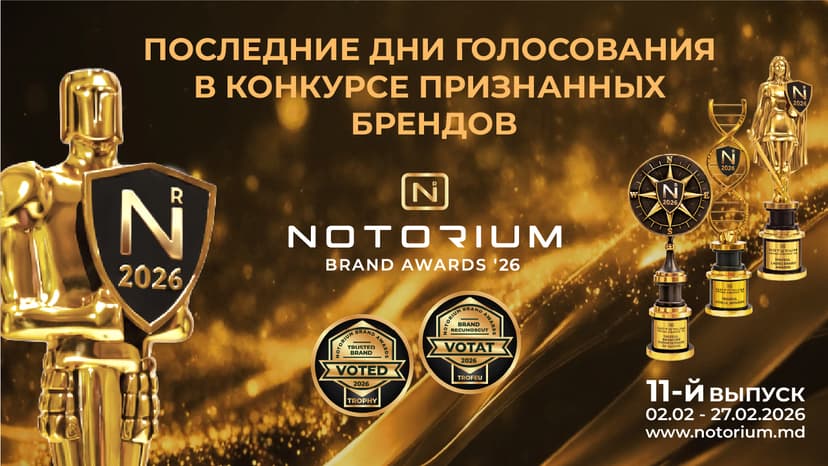 Your vote is decisive at the NOTORIUM Brand Awards — last day of voting: February 27, 2026