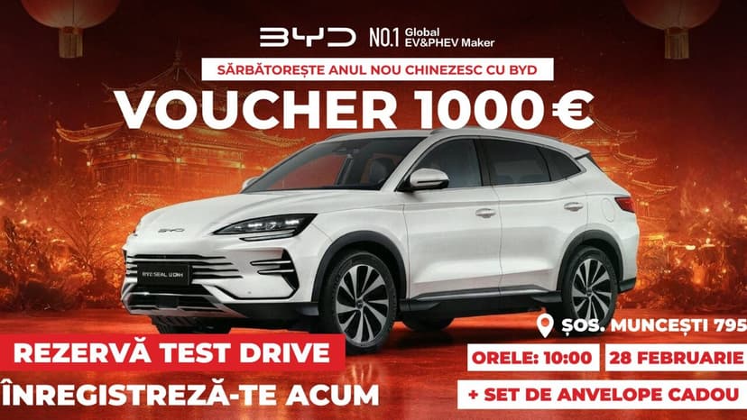 BYD Celebrates Chinese New Year with EV Event in Chisinau