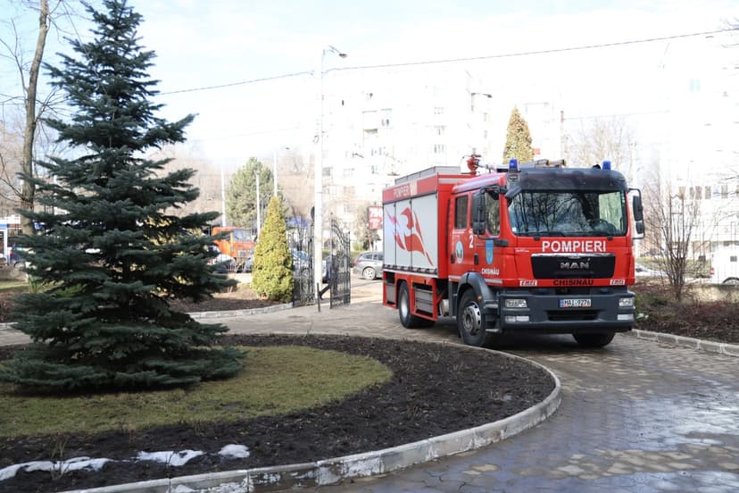Fire Breaks Out in Moldovan Ministry of Health Building