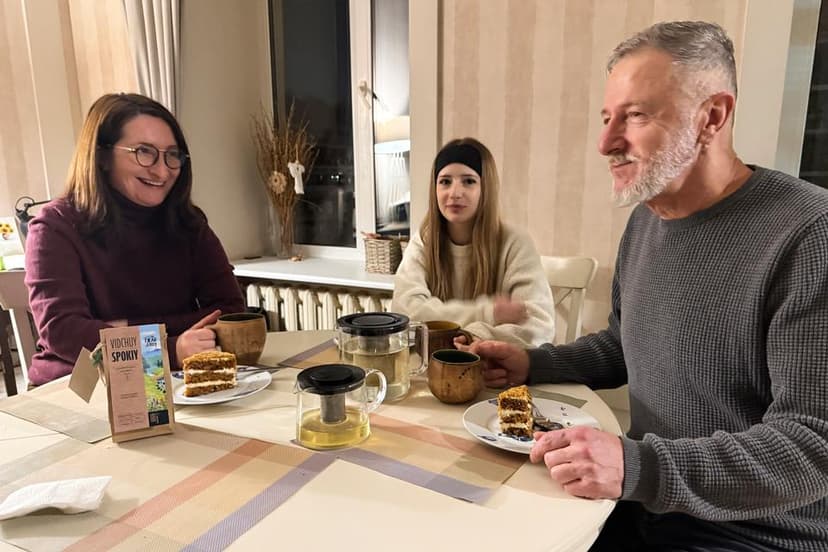 Family Moves to Ukraine War Zone to Help