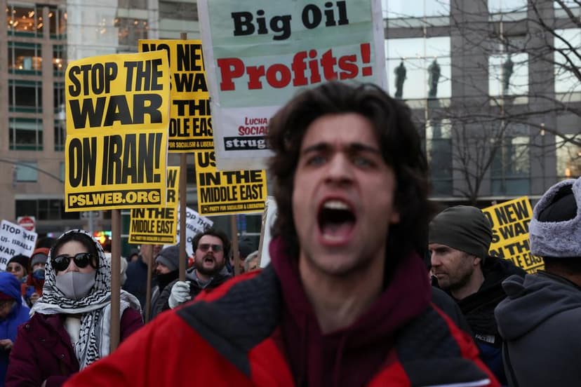 Hell no!: Knap halvdelen af amerikanerne er imod Trumps krig mod Iran