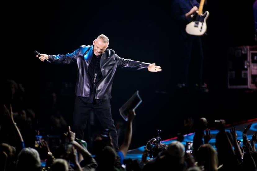 Setlisten var desværre fuld af lidt for ensartede flødeholdige popsange