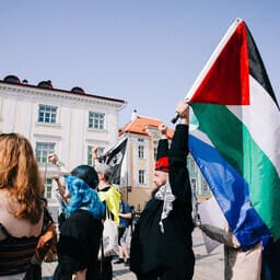 Police deny storing protester ID data, photos